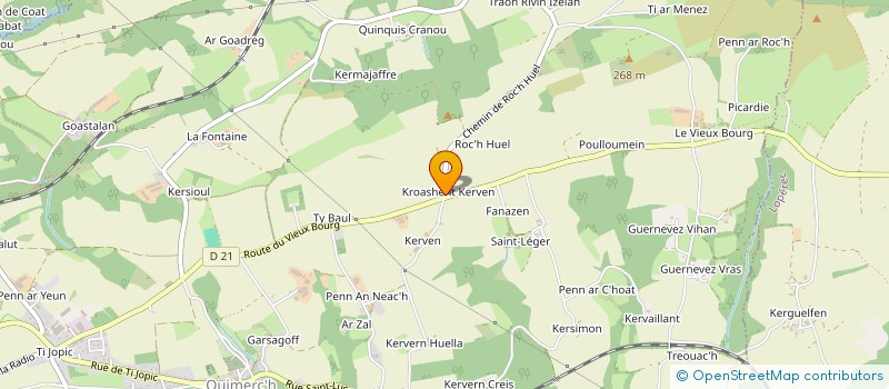 localisation de l'entreprise PARENT IMMO  PONT-DE-BUIS-LES-QUIMERCH