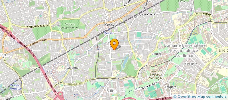 localisation de l'entreprise PARENT'IZI à PESSAC