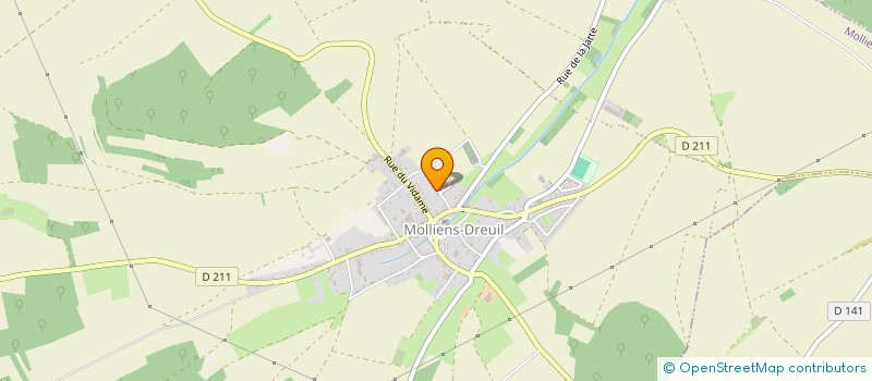 localisation de l'entreprise PARENT'&'SENS  MOLLIENS-DREUIL