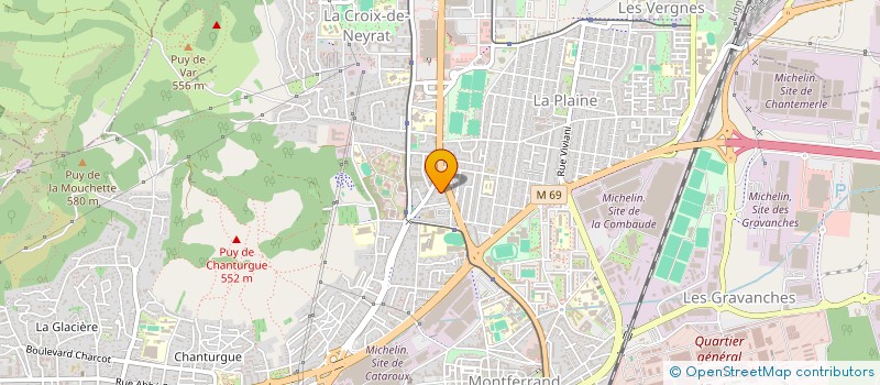 localisation de l'entreprise PARENTALITE AUTONOME RESPONSABLE ET ECLAIREE - NAITRE TOUT SIMPLEMENT  CLERMONT-FERRAND