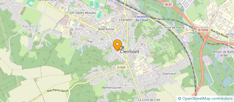 localisation de l'entreprise PARENTALLAIT'THE  CLERMONT