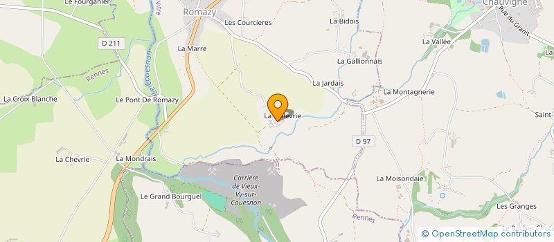 localisation de l'entreprise PARENTCLINICAL à ROMAZY