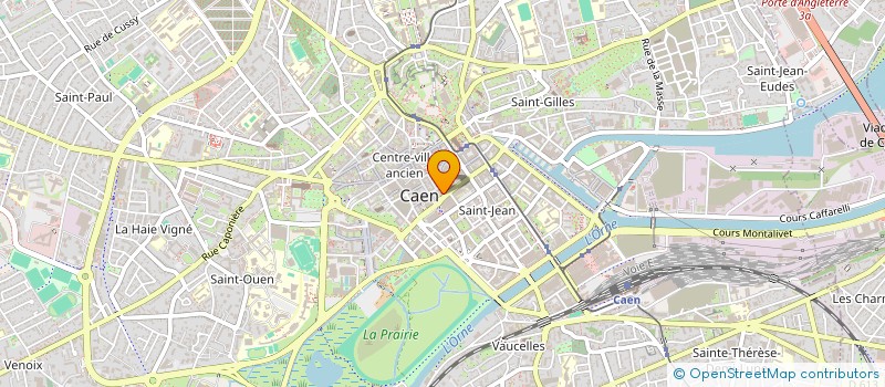 localisation de l'entreprise PARENTELE ET CONSEIL à CAEN