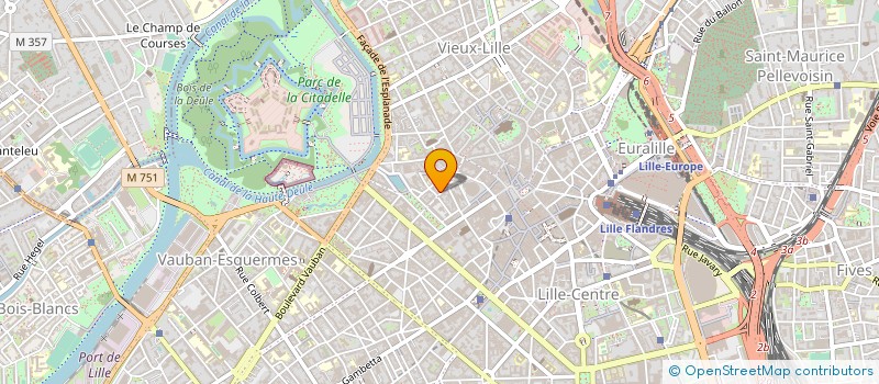 localisation de l'entreprise PARENTHESE à LILLE