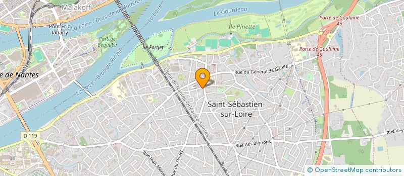 localisation de l'entreprise PARENTHESE à SAINT-SEBASTIEN-SUR-LOIRE