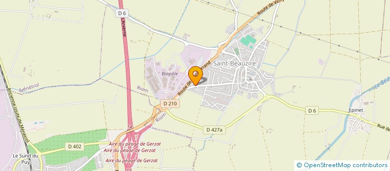 localisation de l'entreprise PARENTHESE à SAINT-BEAUZIRE