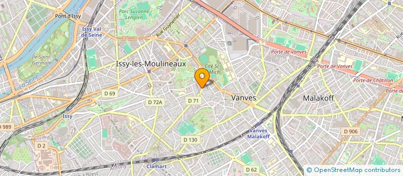localisation de l'entreprise PARENTHESE à VANVES