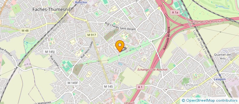 localisation de l'entreprise PARENTHESE  RONCHIN