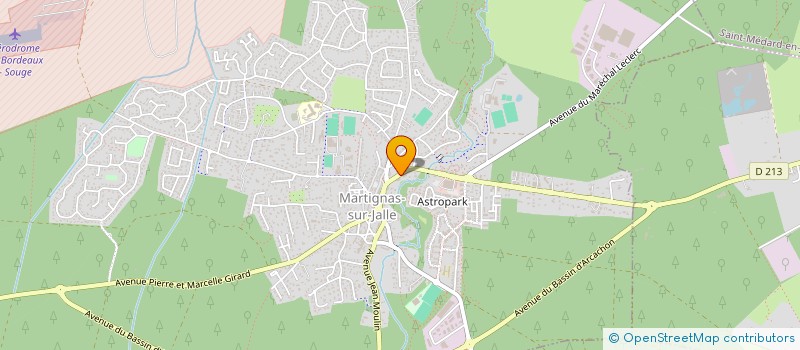 localisation de l'entreprise PARENTHESE  MARTIGNAS-SUR-JALLE