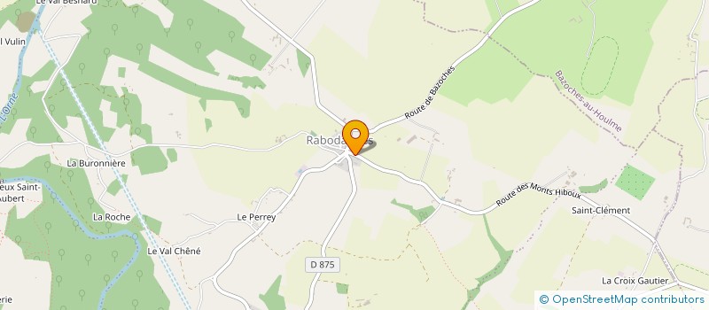 localisation de l'entreprise PARENTHESE A RABO à PUTANGES-LE-LAC