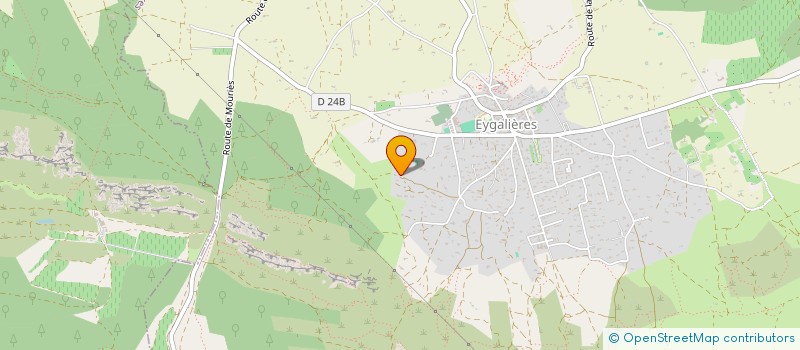 localisation de l'entreprise PARENTHESE ARDECHOISE  EYGALIERES