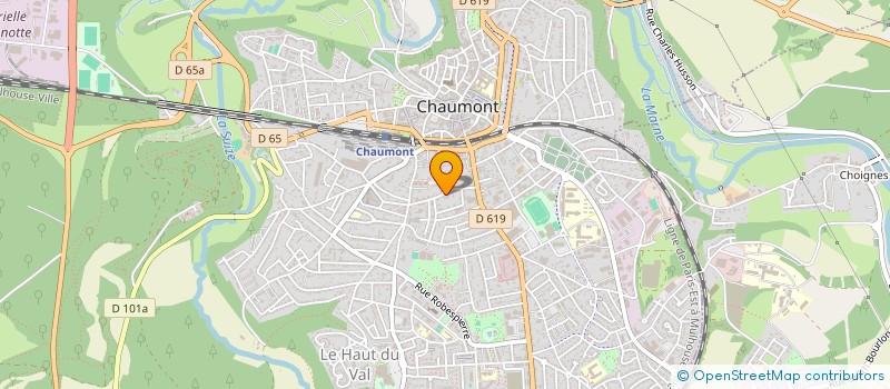 localisation de l'entreprise PARENTHESE DOULA 52 à CHAUMONT