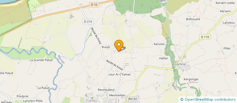 localisation de l'entreprise PARENTHESE ENTRE TERRE ET MER  TREFLEZ