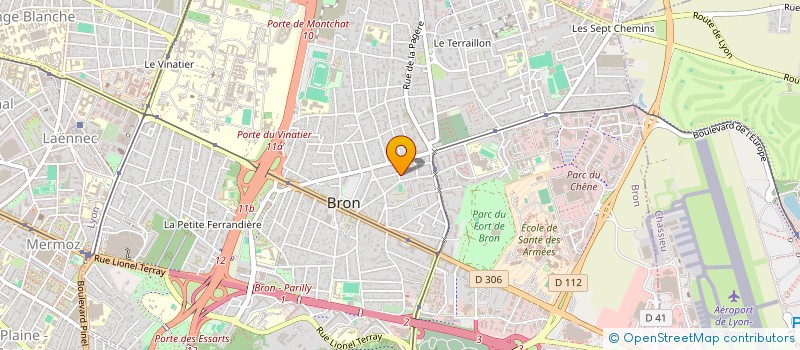 localisation de l'entreprise PARENTHESE ET COMPAGNIE à BRON