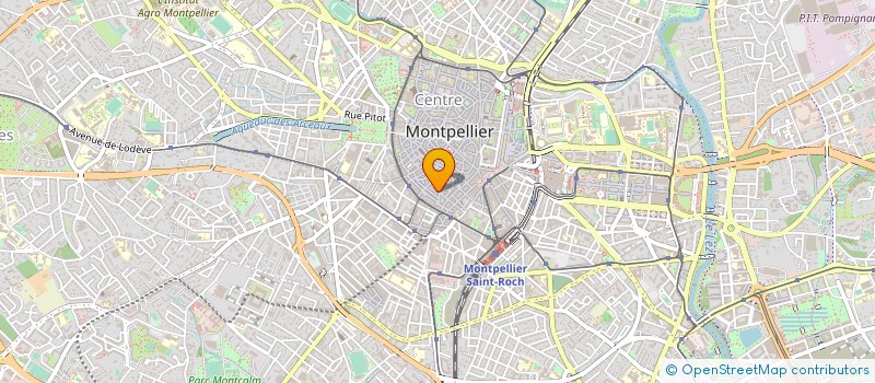 localisation de l'entreprise PARENTHESE EURL à MONTPELLIER