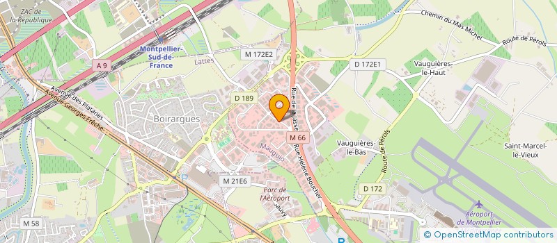 localisation de l'entreprise PARENTHESE SANTE à MONTPELLIER