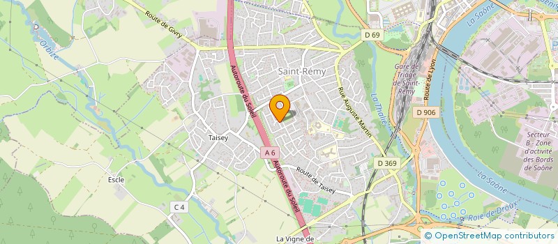 localisation de l'entreprise PARENTHESE SCRAP  SAINT-REMY