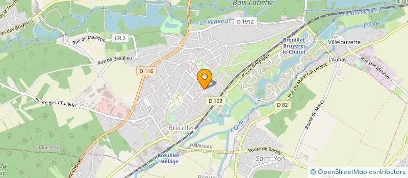 localisation de l'entreprise PARENTHESE SPA à BREUILLET