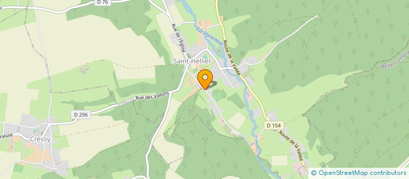 localisation de l'entreprise PARENTHESE SUCREE  SAINT-HELLIER