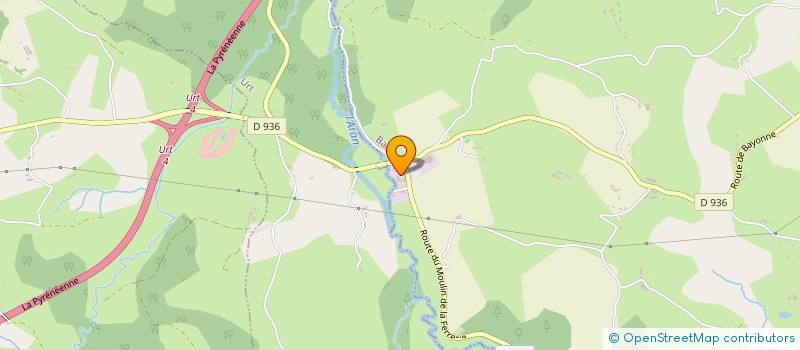 localisation de l'entreprise PARENTHESE TRAITEUR  BARDOS