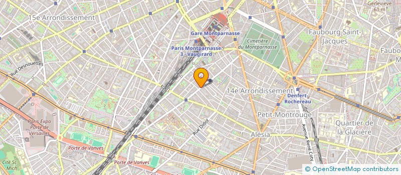 localisation de l'entreprise PARENTHESE VERTE  PARIS