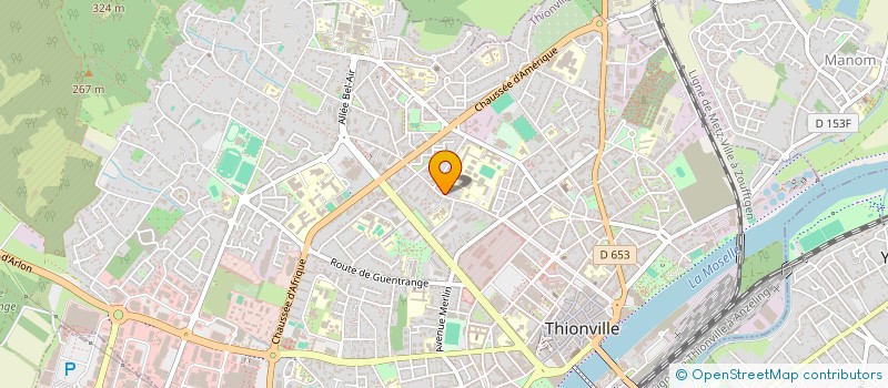 localisation de l'entreprise PARENTHESES  THIONVILLE