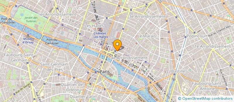 localisation de l'entreprise PARENTHESES FRANCE à PARIS