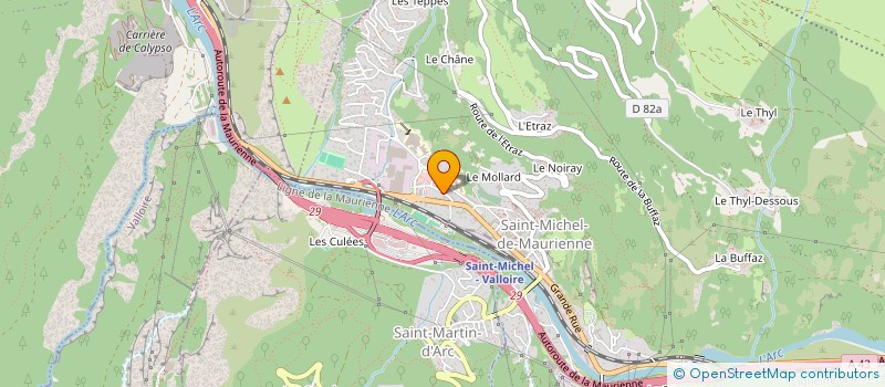 localisation de l'entreprise PARENTHESES NATURELLES  ORELLE