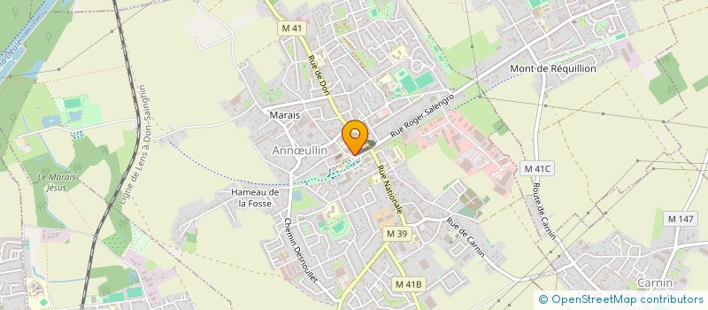 localisation de l'entreprise PARENTI  ANNULLIN