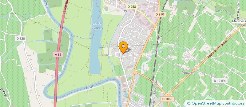 localisation de l'entreprise PARENTITUDE à LIBOURNE