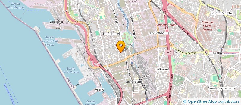 localisation de l'entreprise PARENTS A VOS MARQUES à MARSEILLE