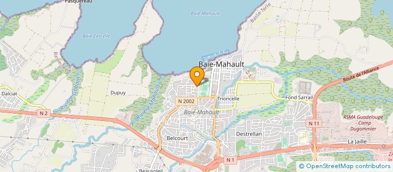 localisation de l'entreprise PARENTS ASSISTANCE à BAIE MAHAULT