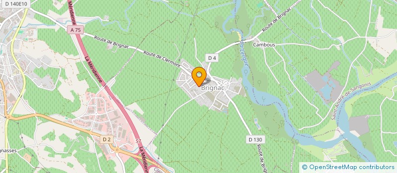 localisation de l'entreprise PARENTS BRIGNAC  BRIGNAC
