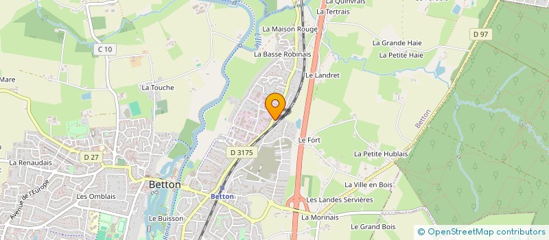 localisation de l'entreprise PARENTS CONFIANCE BETTON  BETTON