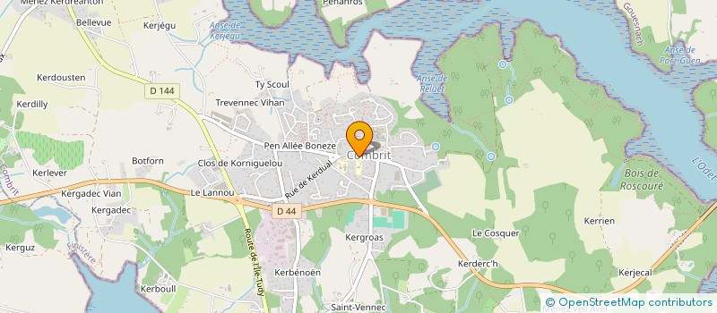 localisation de l'entreprise PARENTS D ELEVES DE L ECOLE NOTRE DAME  DE LA CLARTE  COMBRIT