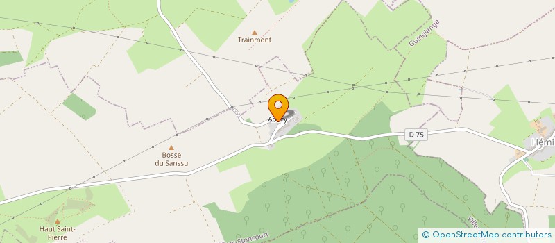 localisation de l'entreprise PARENTS D'ELEVES DE L'ECOLE PRIMAIRE D'OGY MONTOY FLANVILLE  OGY-MONTOY-FLANVILLE