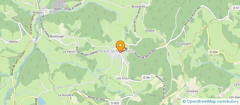 localisation de l'entreprise PARENTS D ELEVES DE L ECOLE PUBLIQUE DE RONNO  RONNO