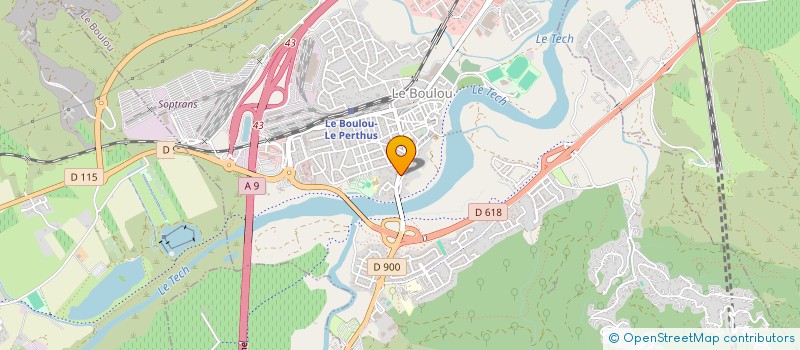 localisation de l'entreprise PARENTS D ELEVES ECOLE LAIQUE  LE BOULOU