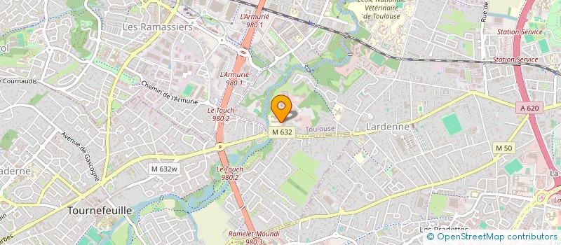 localisation de l'entreprise PARENTS D'ELEVES EMILIE DU CHATELET  TOULOUSE