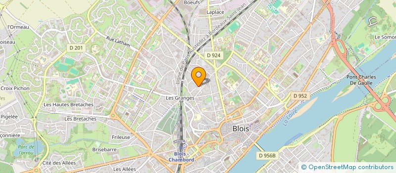 localisation de l'entreprise PARENTS D'ELEVES GROUPE SCOLAIRE PERIE  BLOIS