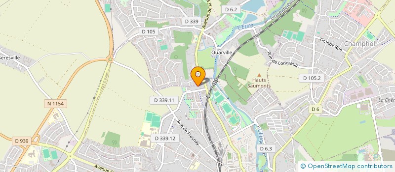 localisation de l'entreprise PARENTS DU QUARTIER DE RECHEVRES à CHARTRES