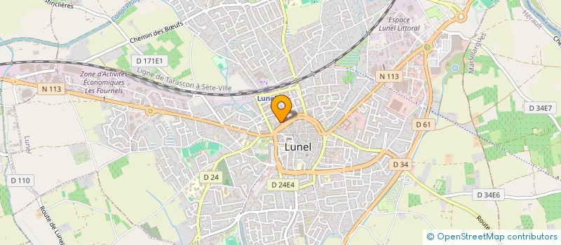 localisation de l'entreprise PARENTS ELEVES ENSEIGNEMENT PUBLIC à LUNEL