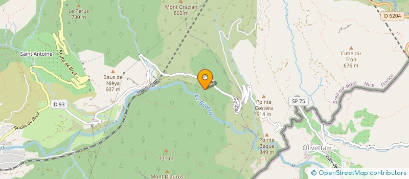 localisation de l'entreprise PARENTS EN MOUVEMENTS UNIVERSITE POPULAIRE DE PARENT DE NICE  SOSPEL