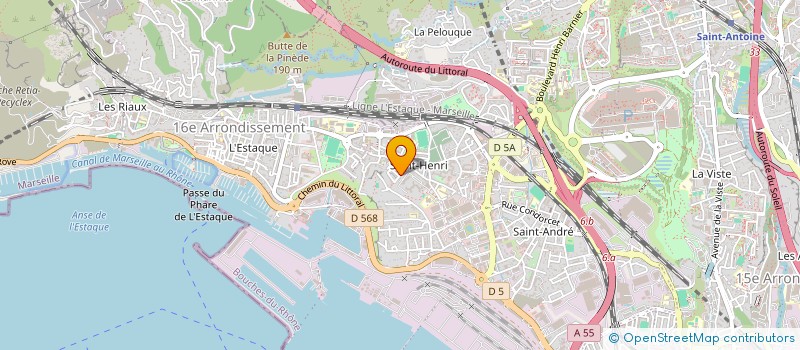 localisation de l'entreprise PARENTS ENFANTS MEDITERRANEE à MARSEILLE