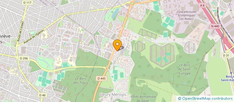 localisation de l'entreprise PARENTS ENGAGES FM91  FLEURY-MEROGIS