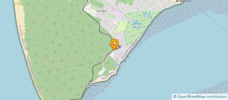 localisation de l'entreprise PARENTS ET AMIS DU FOYER DEPARTEMENTAL LANNELONGUE à SAINT-TROJAN-LES-BAINS