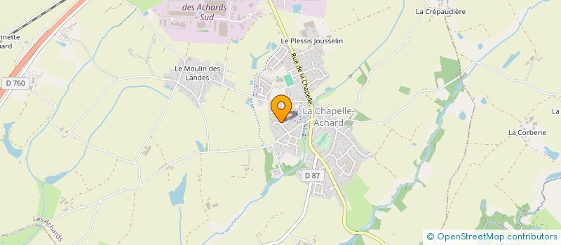 localisation de l'entreprise PARENTS ET COMPAGNIE  LES ACHARDS