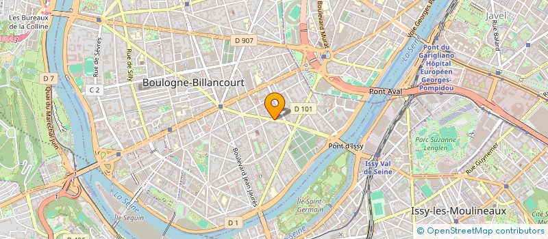 localisation de l'entreprise PARENTS INDEPENDANTS à BOULOGNE-BILLANCOURT