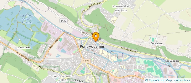 localisation de l'entreprise PARENTS SOLO SOLA  PONT-AUDEMER