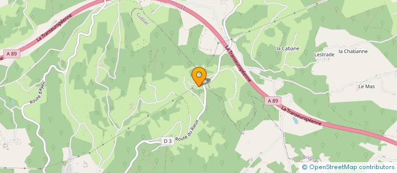 localisation de l'entreprise PARENTS'THESE  CUBLAC